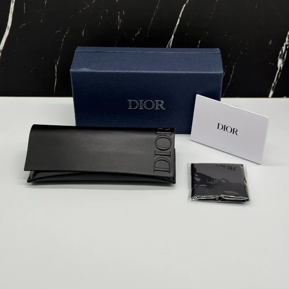 NEW CD DIAMONDO S1I 2000 DIOR SQUARE HAVANA EYEGLASSES DIOR